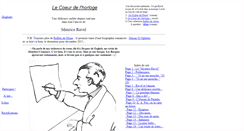 Desktop Screenshot of le-cygne-de-ravel.com